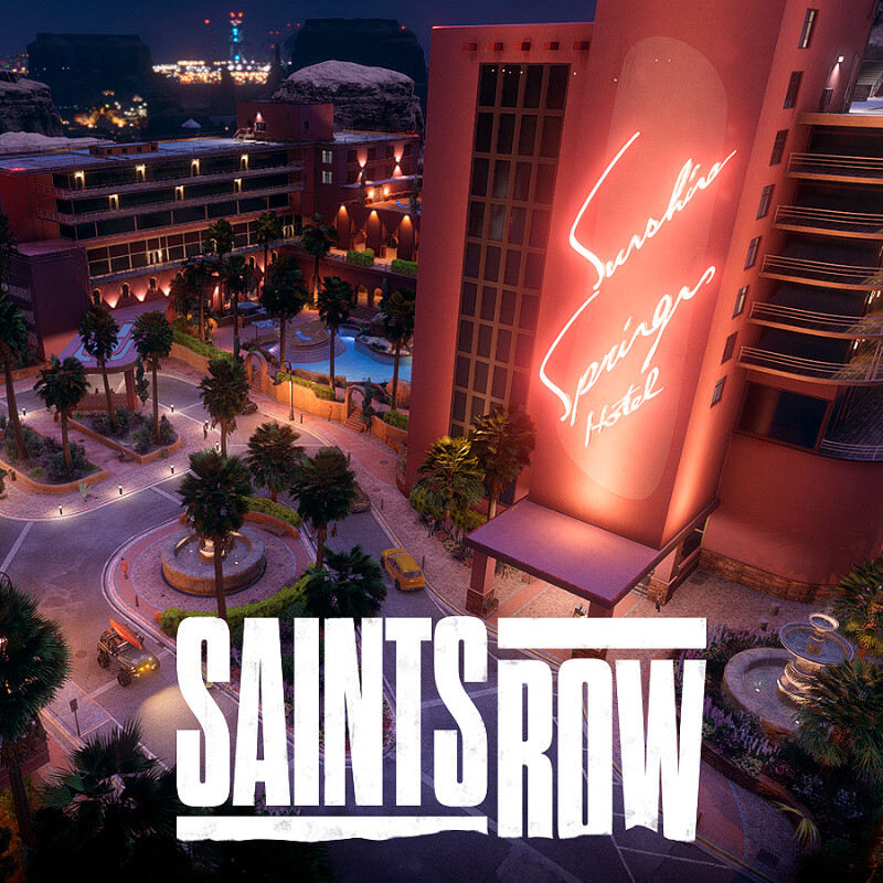 ArtStation Saints Row DLC Environment