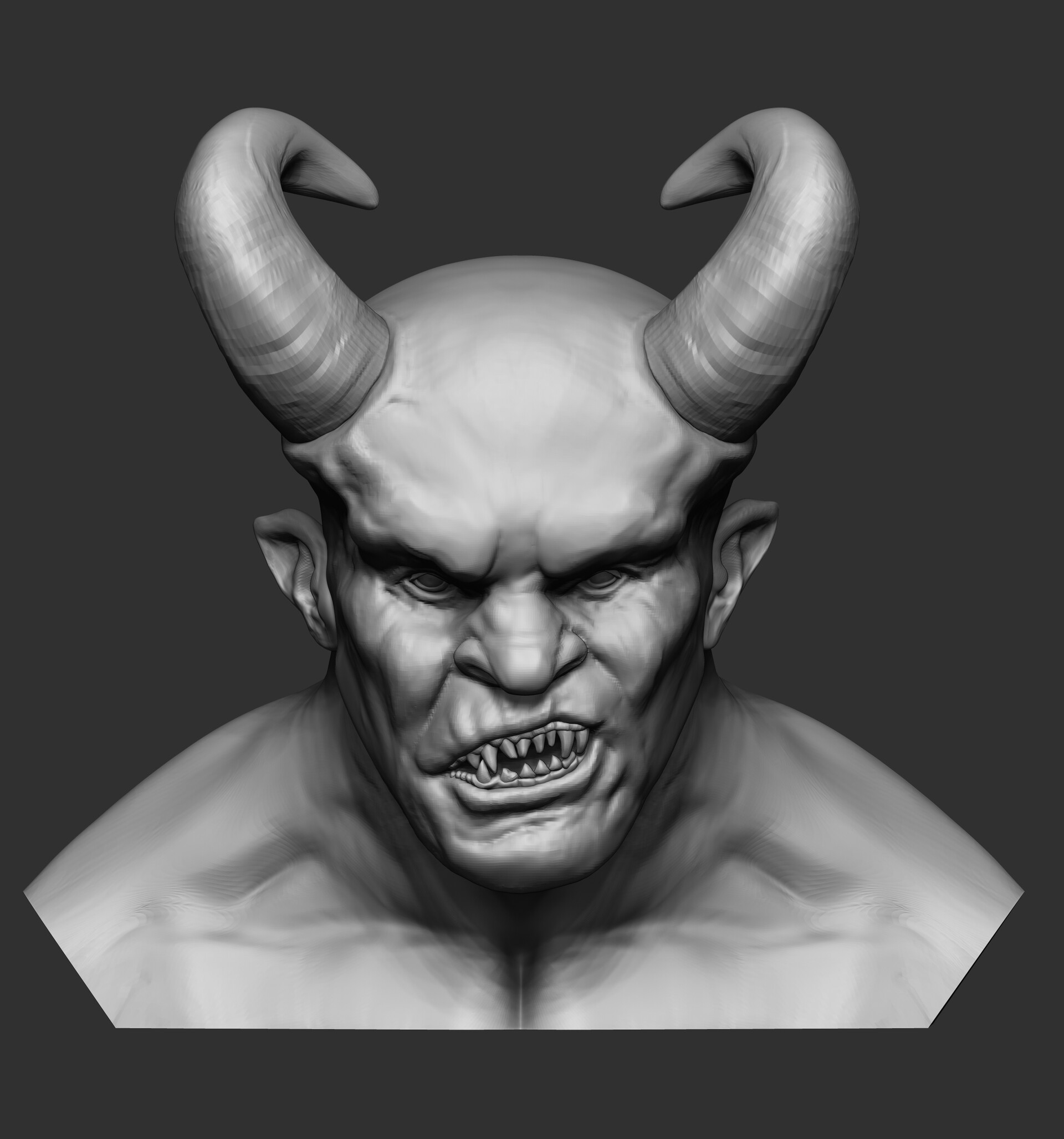 ArtStation - DEMON_CREATURE_SCULPTING