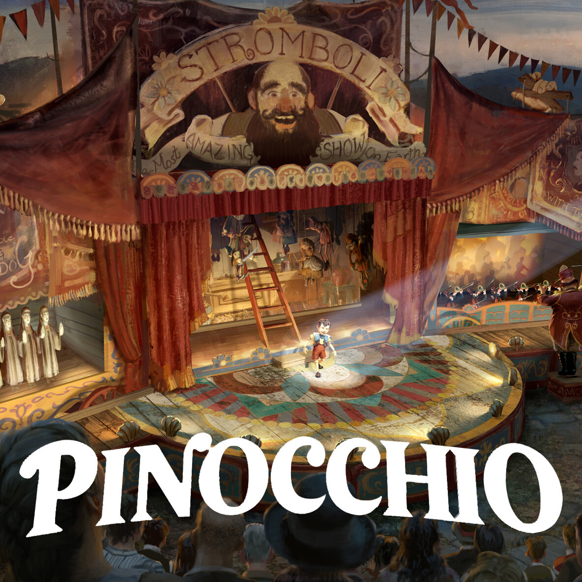 ArtStation - Pinocchio (2022) - Stromboli's Puppet Theatre