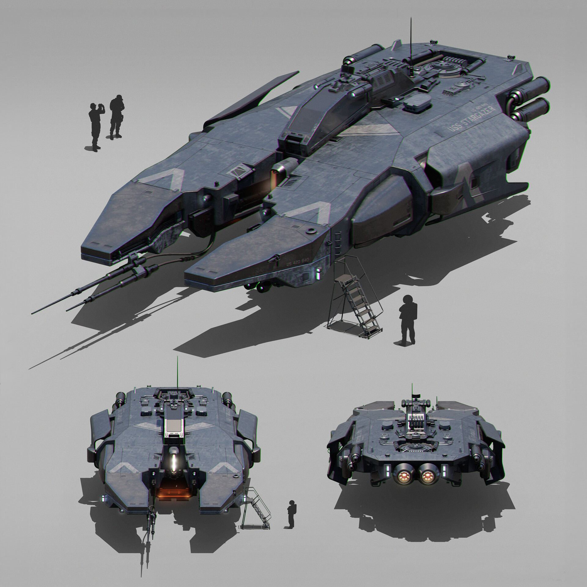 ArtStation - USS Stargazer