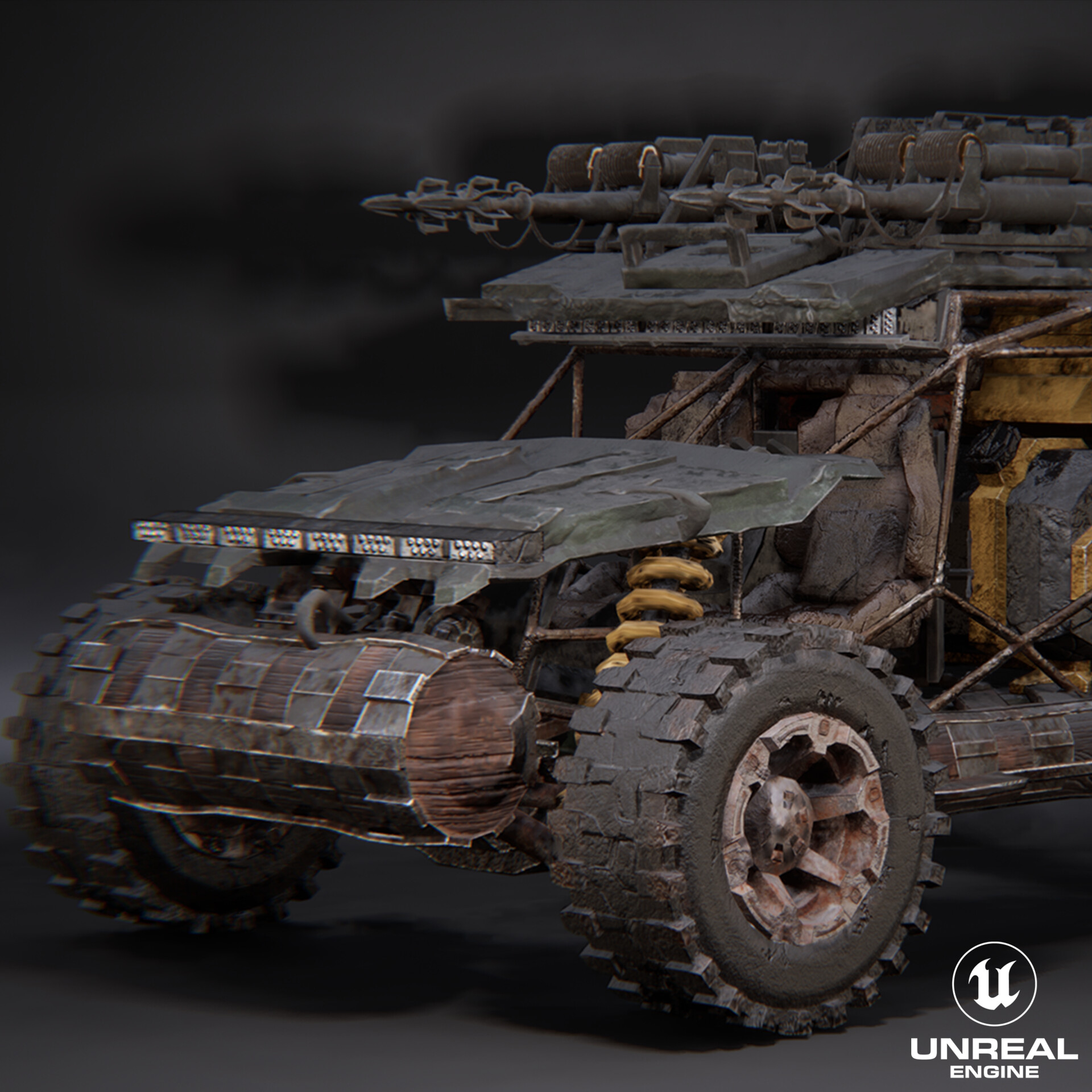 ArtStation - Ravenger Dune Buggy