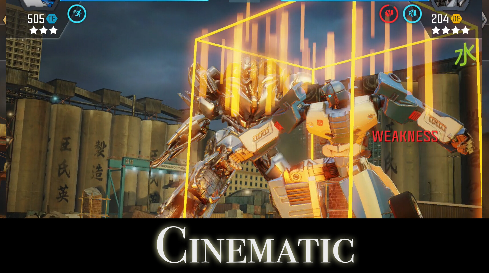 ArtStation Transformers to Fight Mirage Cinematic