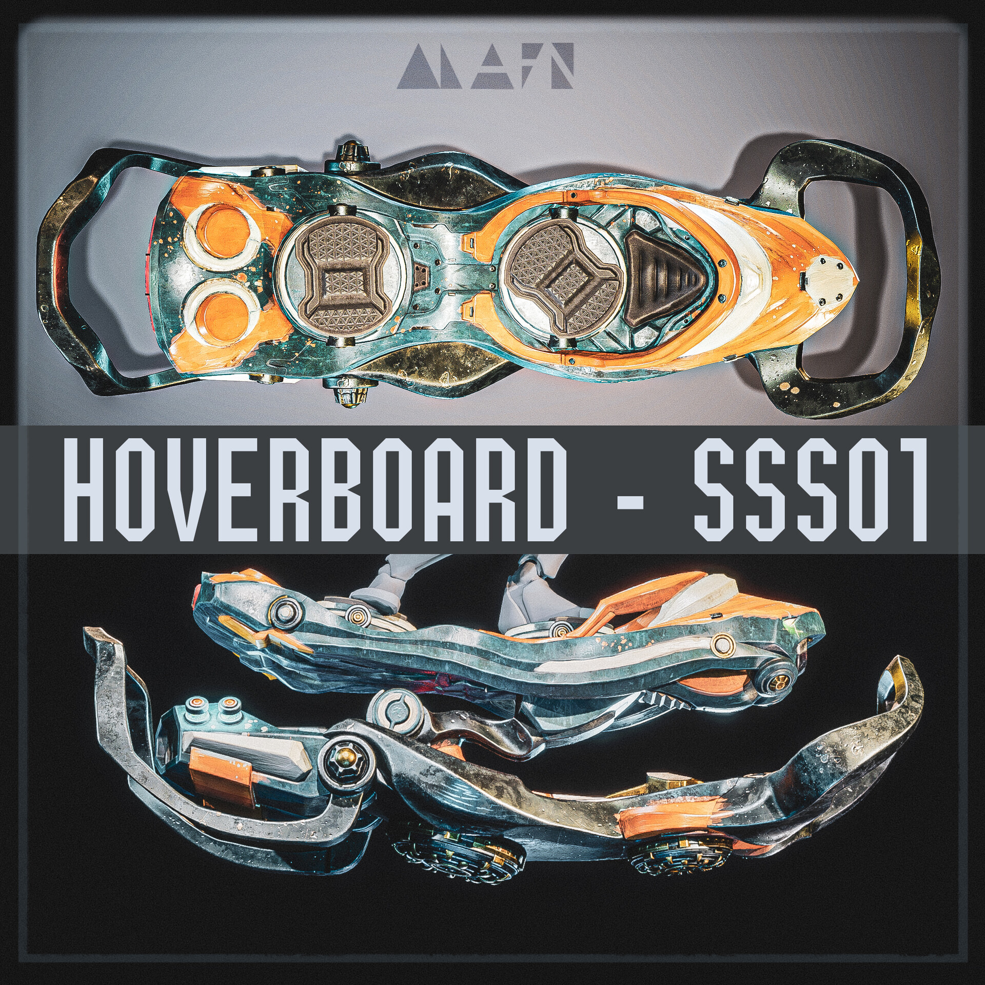ArtStation - HoverBoard SSS01