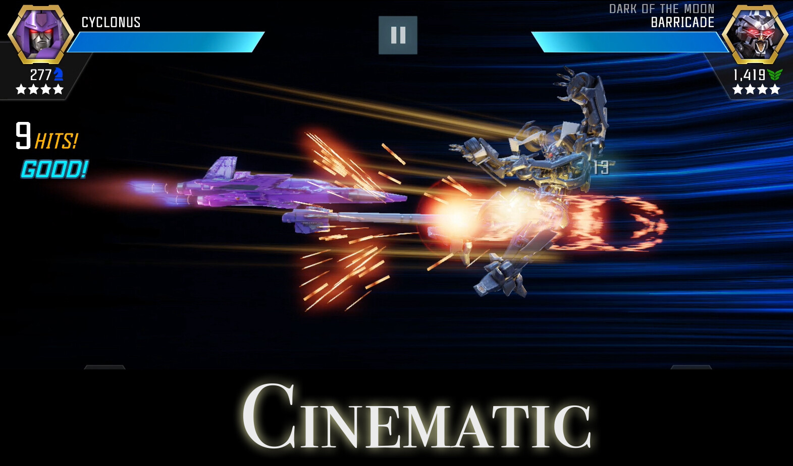 ArtStation Transformers to Fight Cyclonus Cinematic