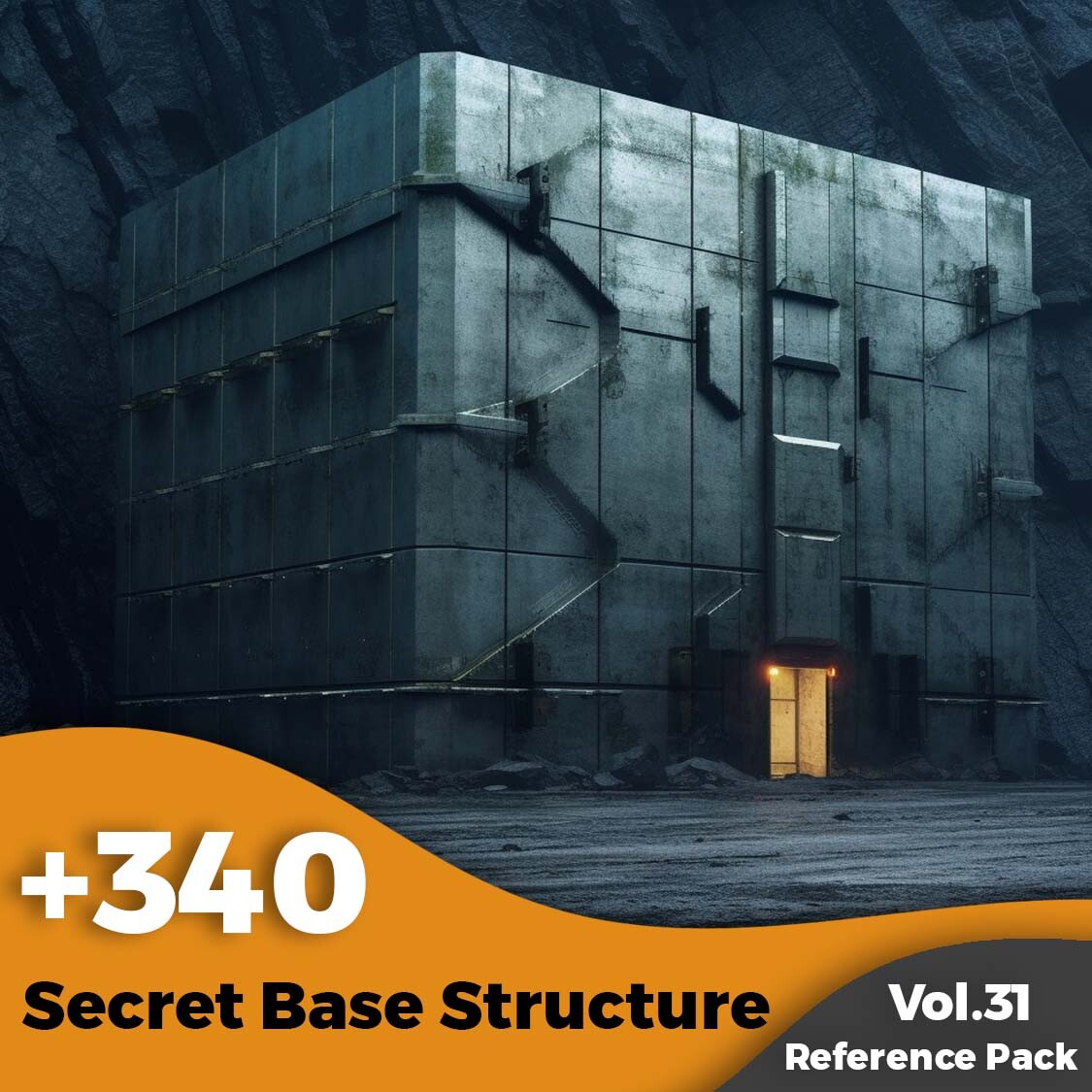 ArtStation - +340 Secret Base Reference Images (4k) | Vol_31