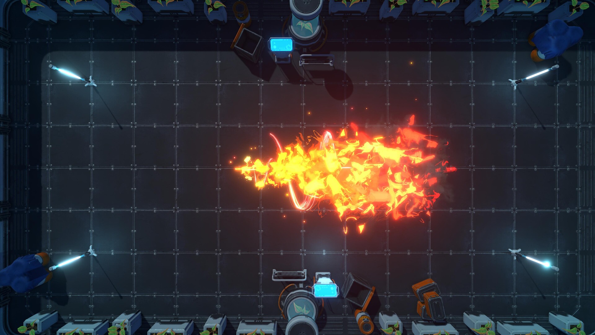 ArtStation Stylised flamethrower vfx