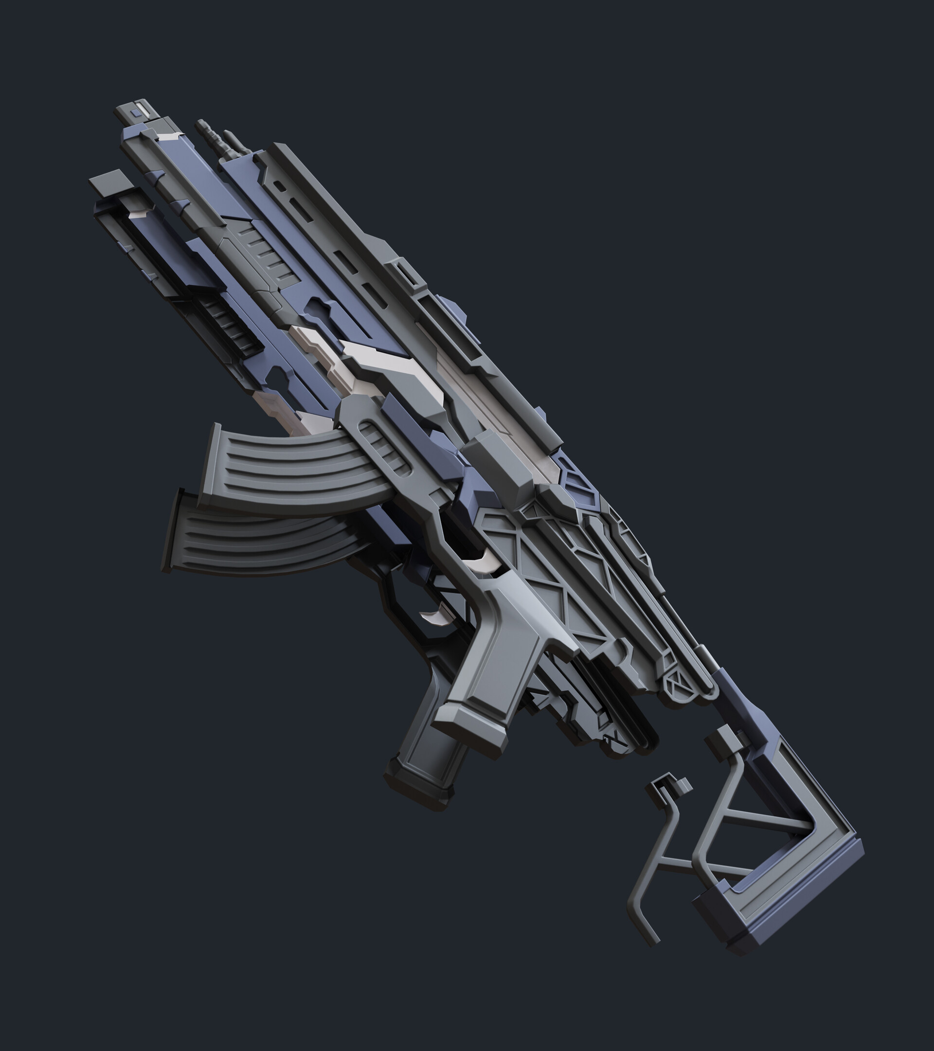 ArtStation - Assult Riffle Concept