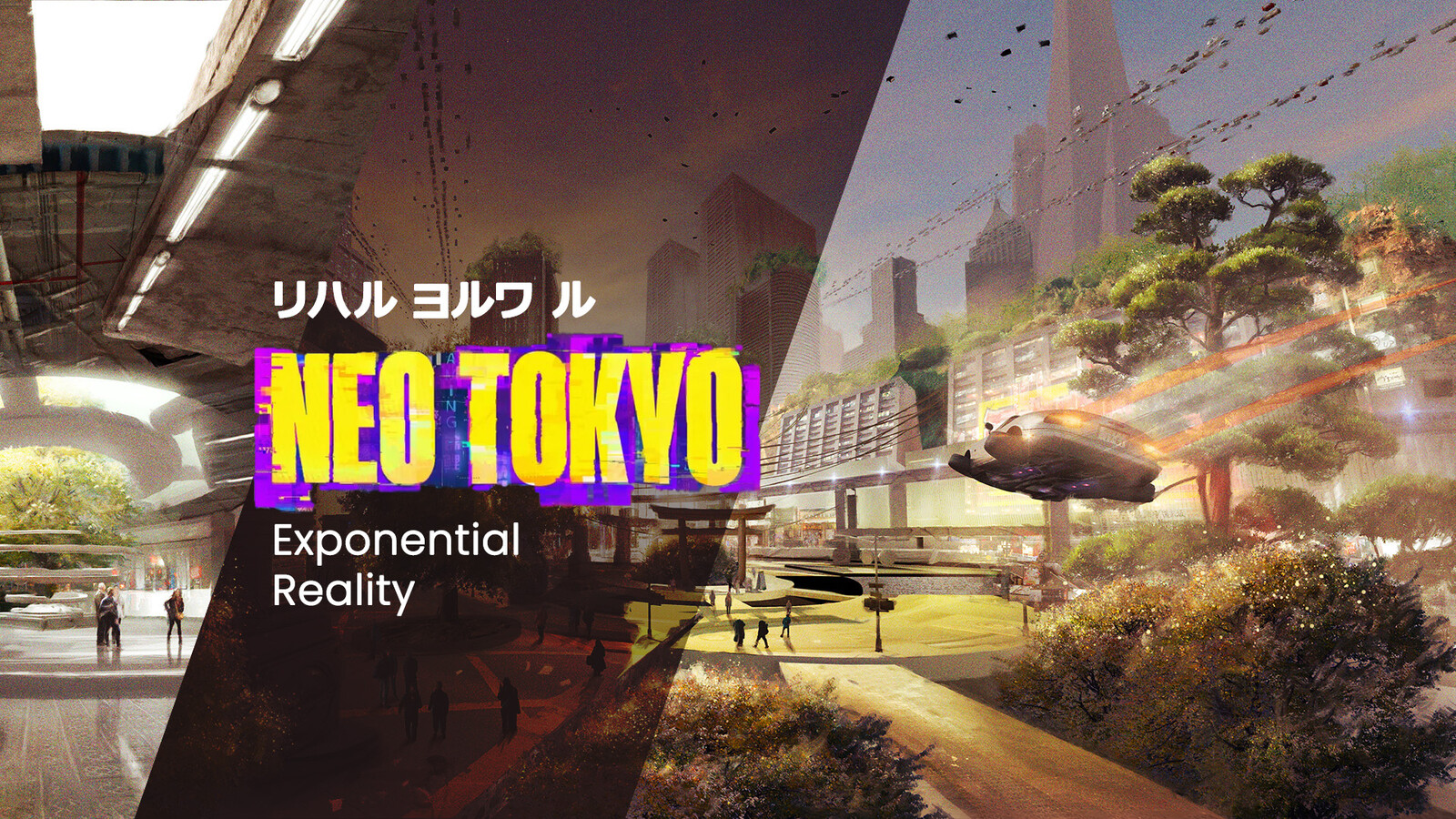Neo-Tokyo - Exponential Reality - Environment concept submission