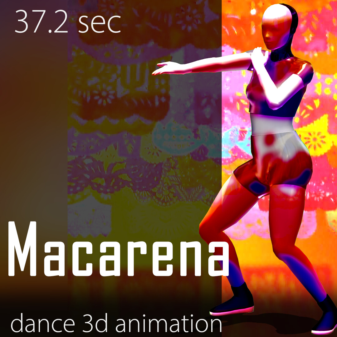 macarena dance animation