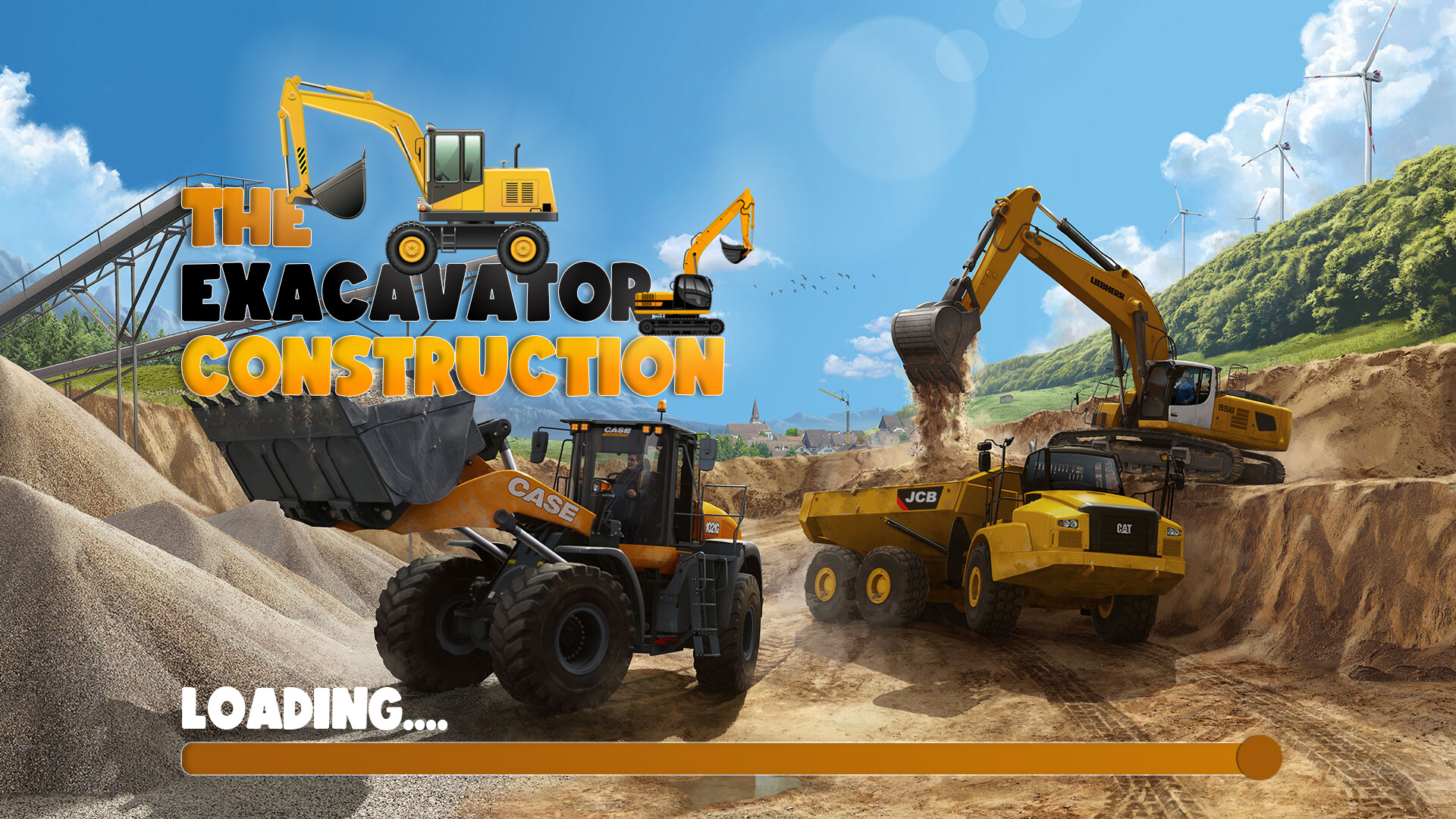 ArtStation - JCB Construction Game Ui