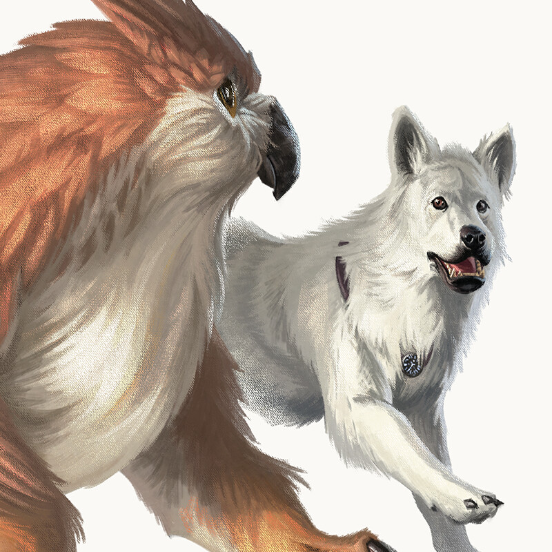 My Fan Art Of Scratch And The Owlbear Cub R/BaldursGate3, 40% OFF