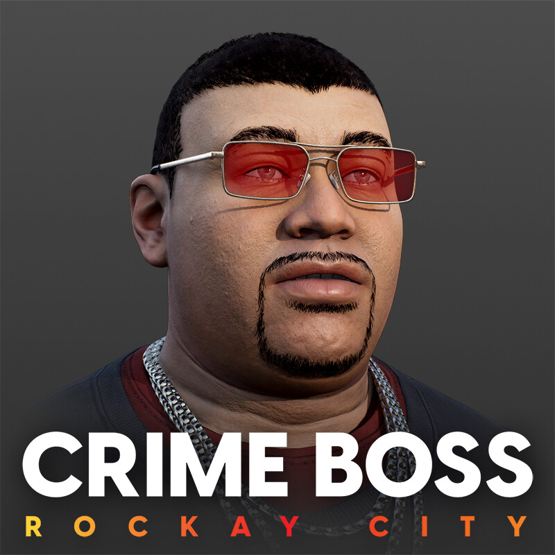 ArtStation - Crime Boss Character - Carlos