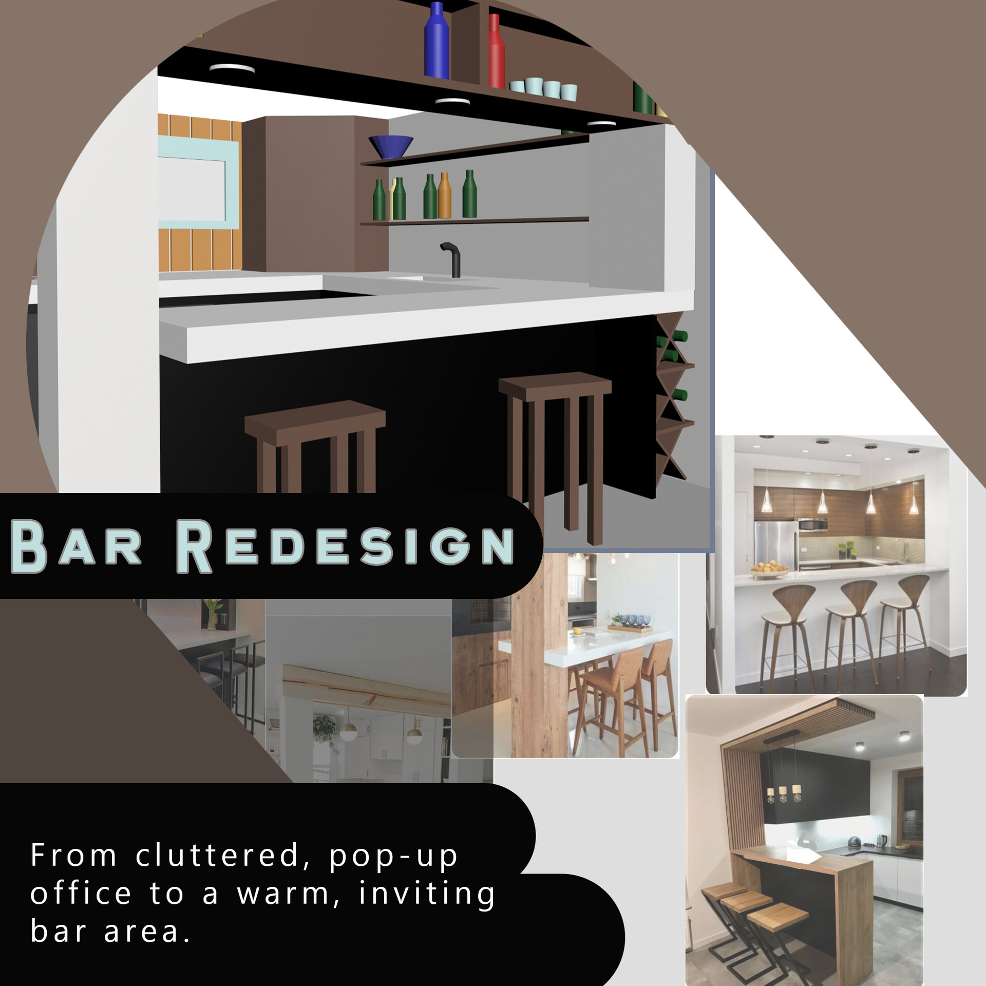 ArtStation - Isometric Bar interior