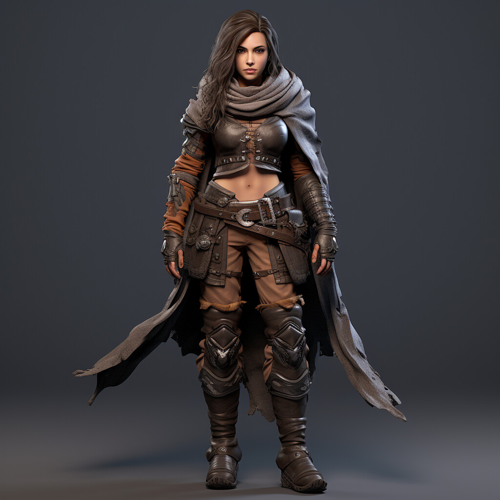 ArtStation - 3D Women Character Game Art