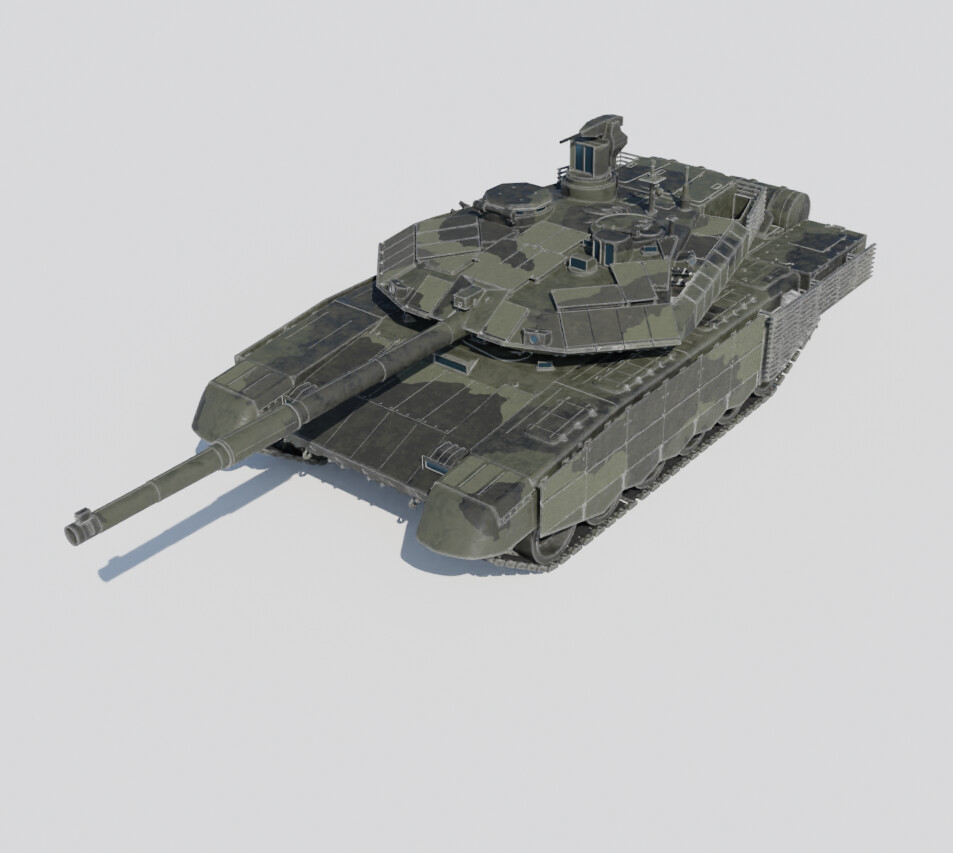 ArtStation - T90M Main Battle Tank