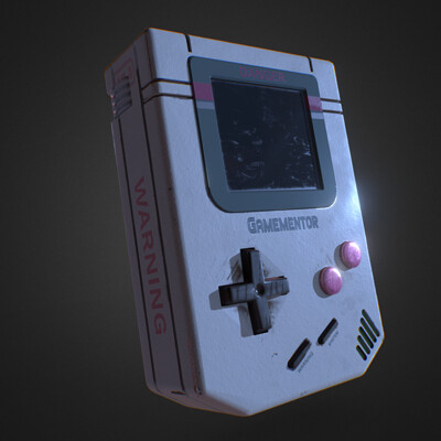 Fatih unal fatih unal fatih unal 3d gameboy model game ready 5
