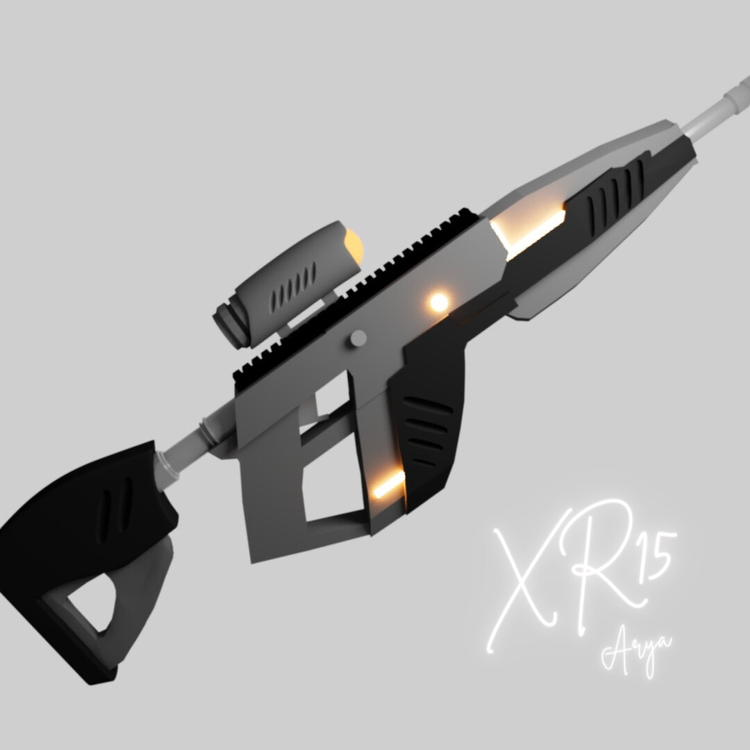 ArtStation - XR15 Rifle