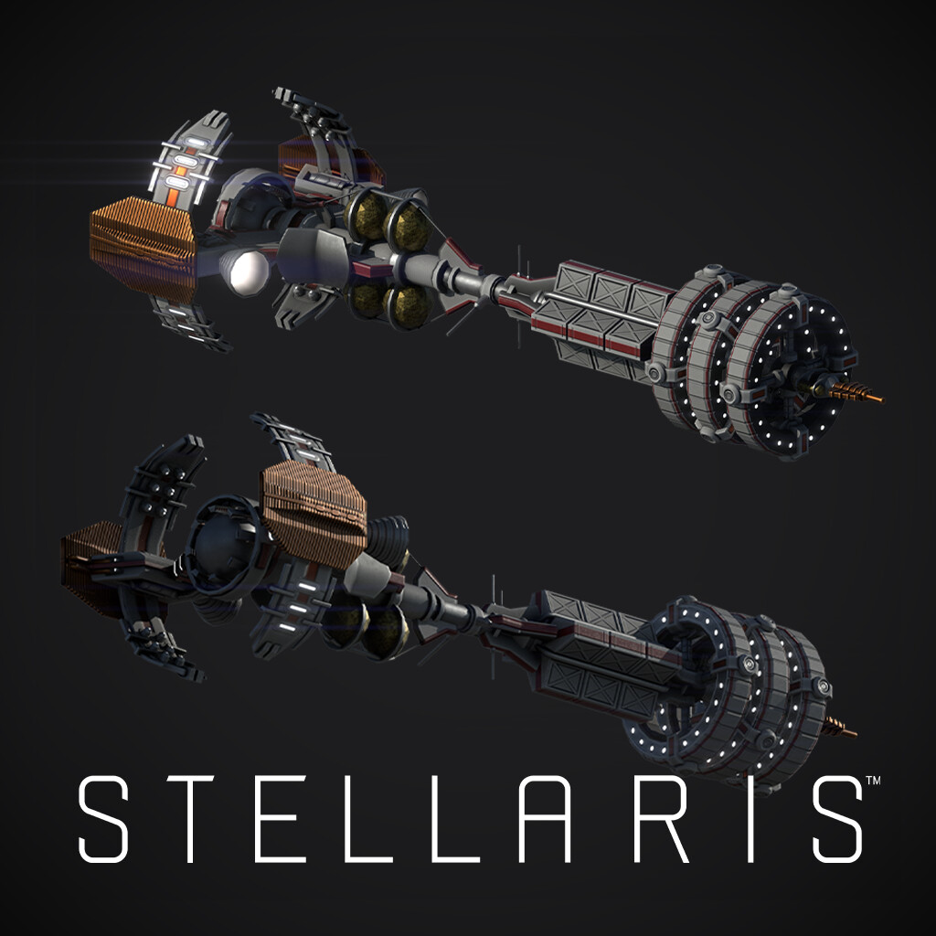 ArtStation - Stellaris Pre-FTL Colony Ship