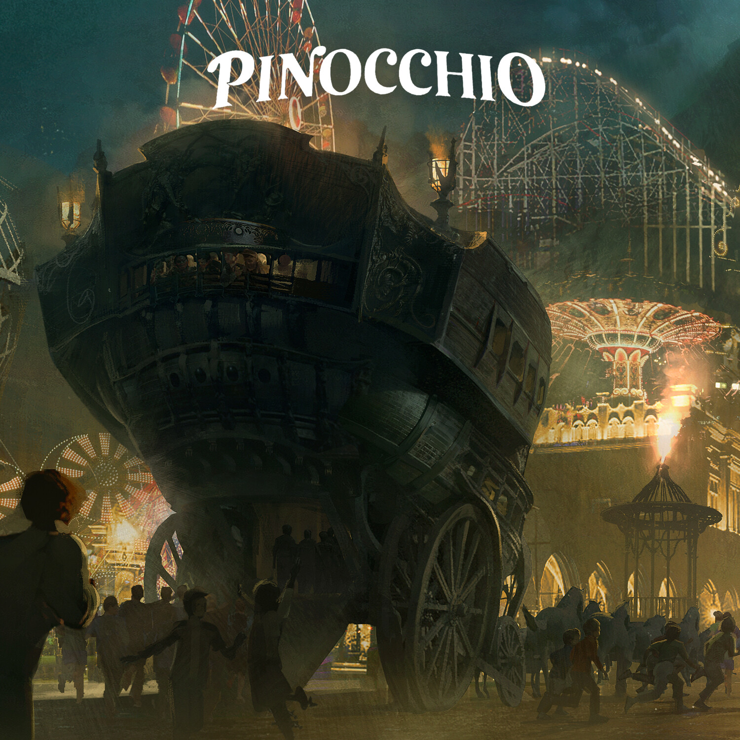 ArtStation Pleasure Island & Stagecoach