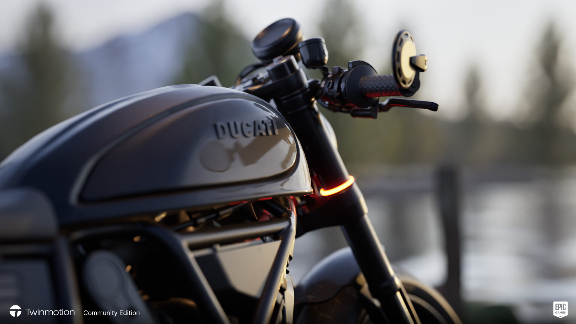 ArtStation - TWINMOTION 2023.2 LUMEN DUCATI