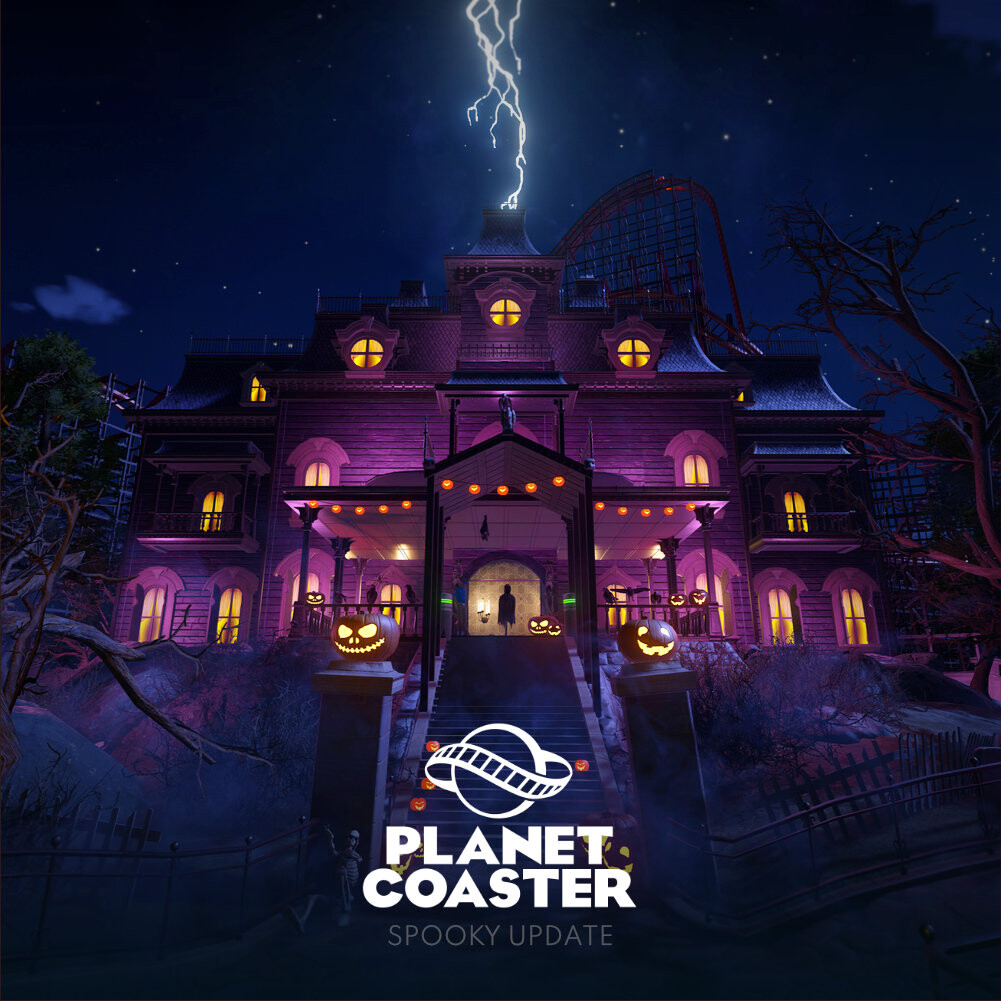 Timothy Dries Planet Coaster Spooky DLC