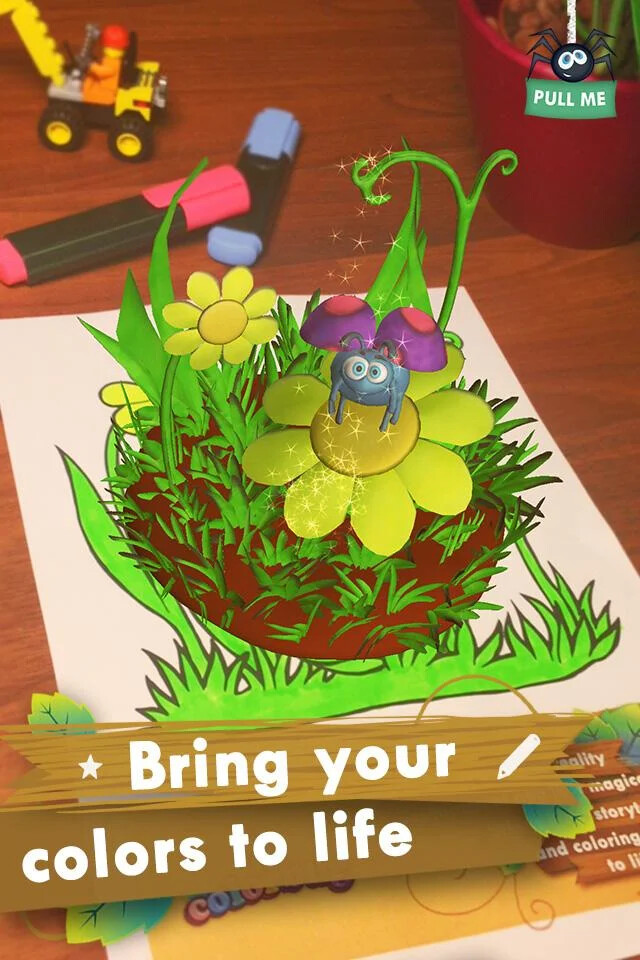 ArtStation Color Bug AR Coloring Book