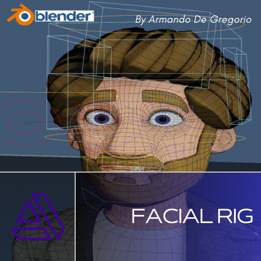 ArtStation - Facial RIG & Animation