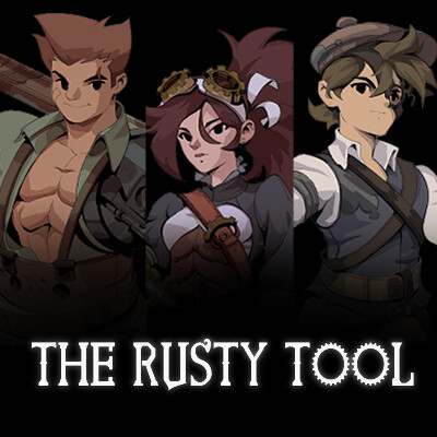 ArtStation - CHARACTER DESIGN PROJECT - THE RUSTY TOOL