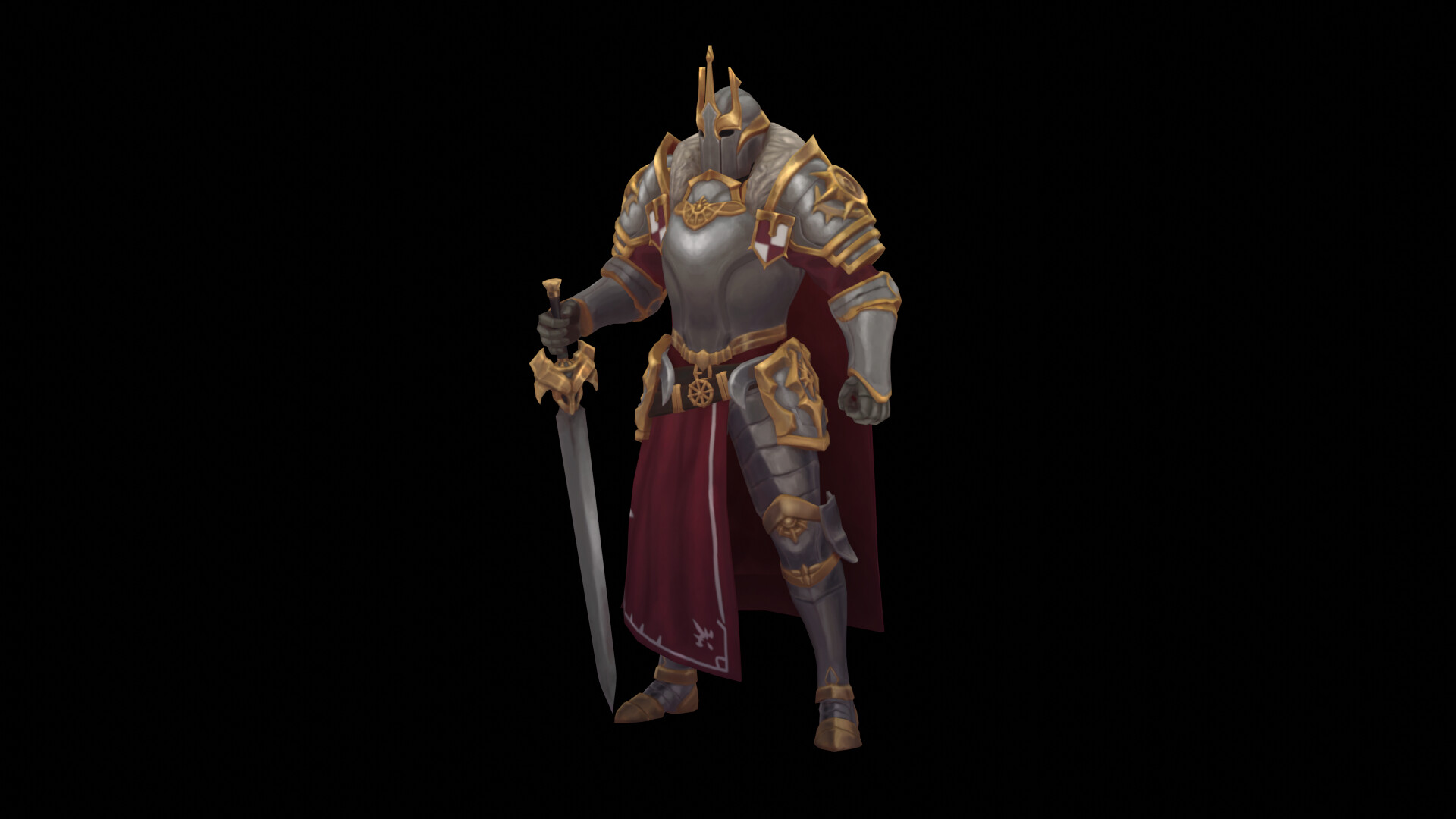 ArtStation - Royal Knight - HandPainted Character