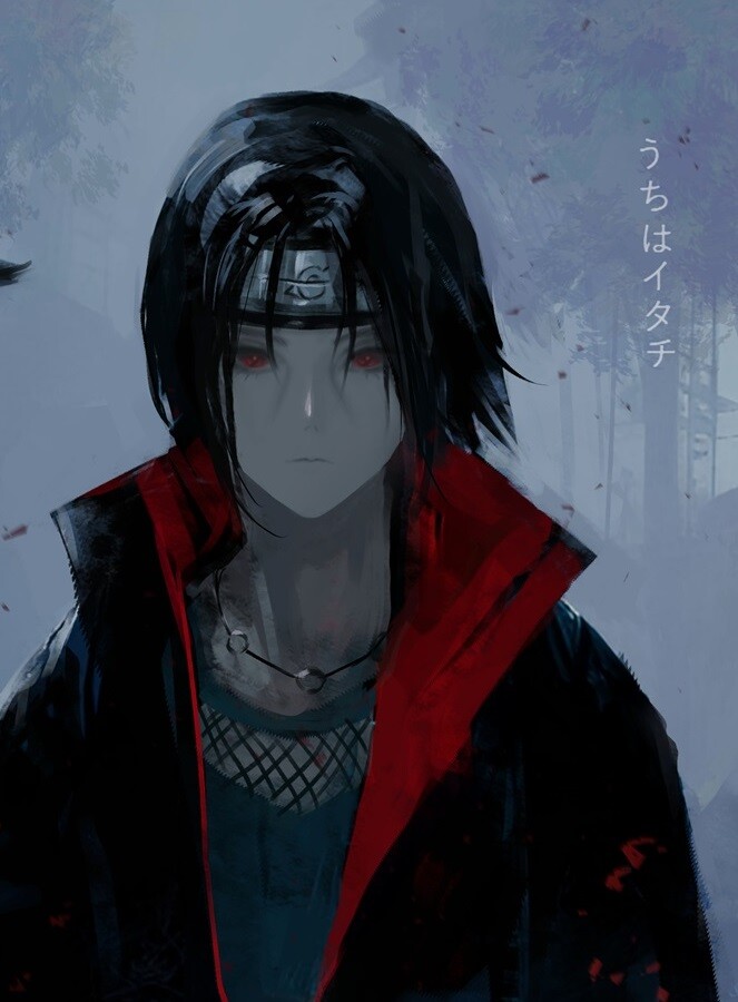 ArtStation - itachi uchiha