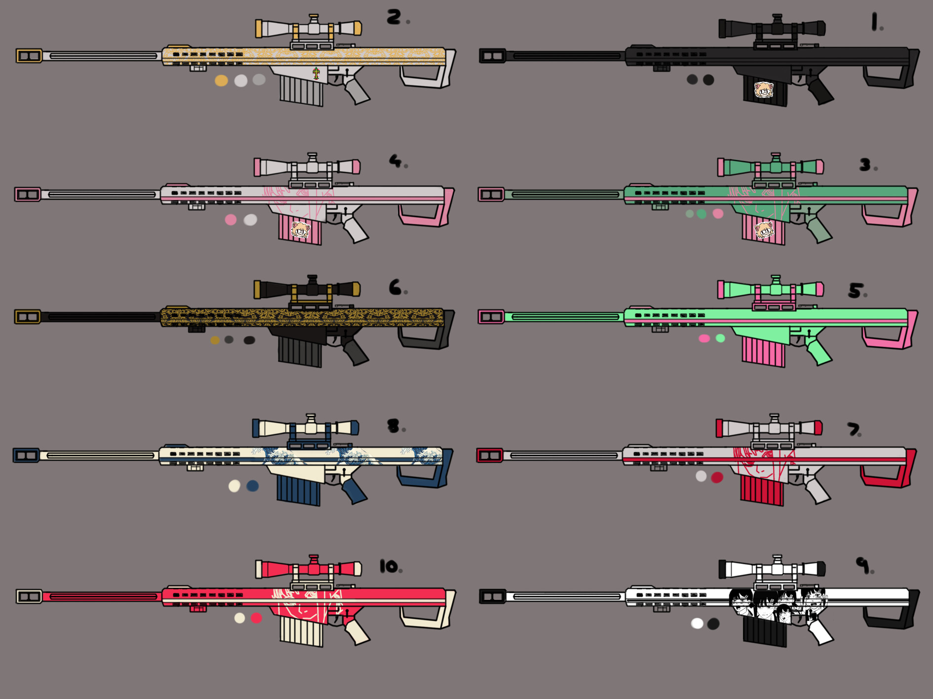 ArtStation - Sniper Design (College FMP PSX Work)