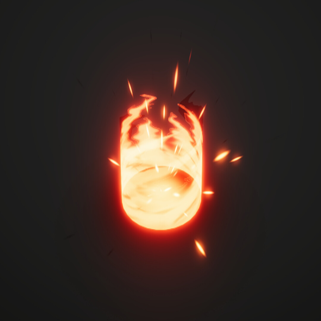 ArtStation - Magic Fire Effect