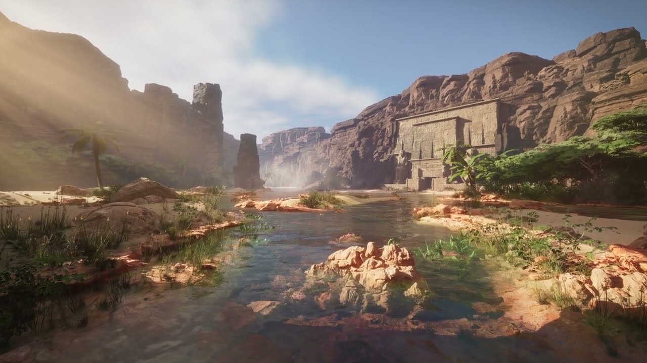 ArtStation - Creating Dunes City in unreal Engine