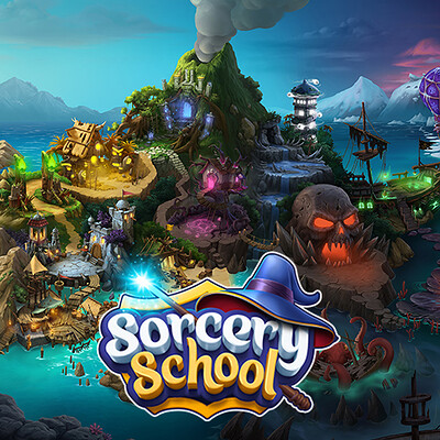 Sorcery School maps