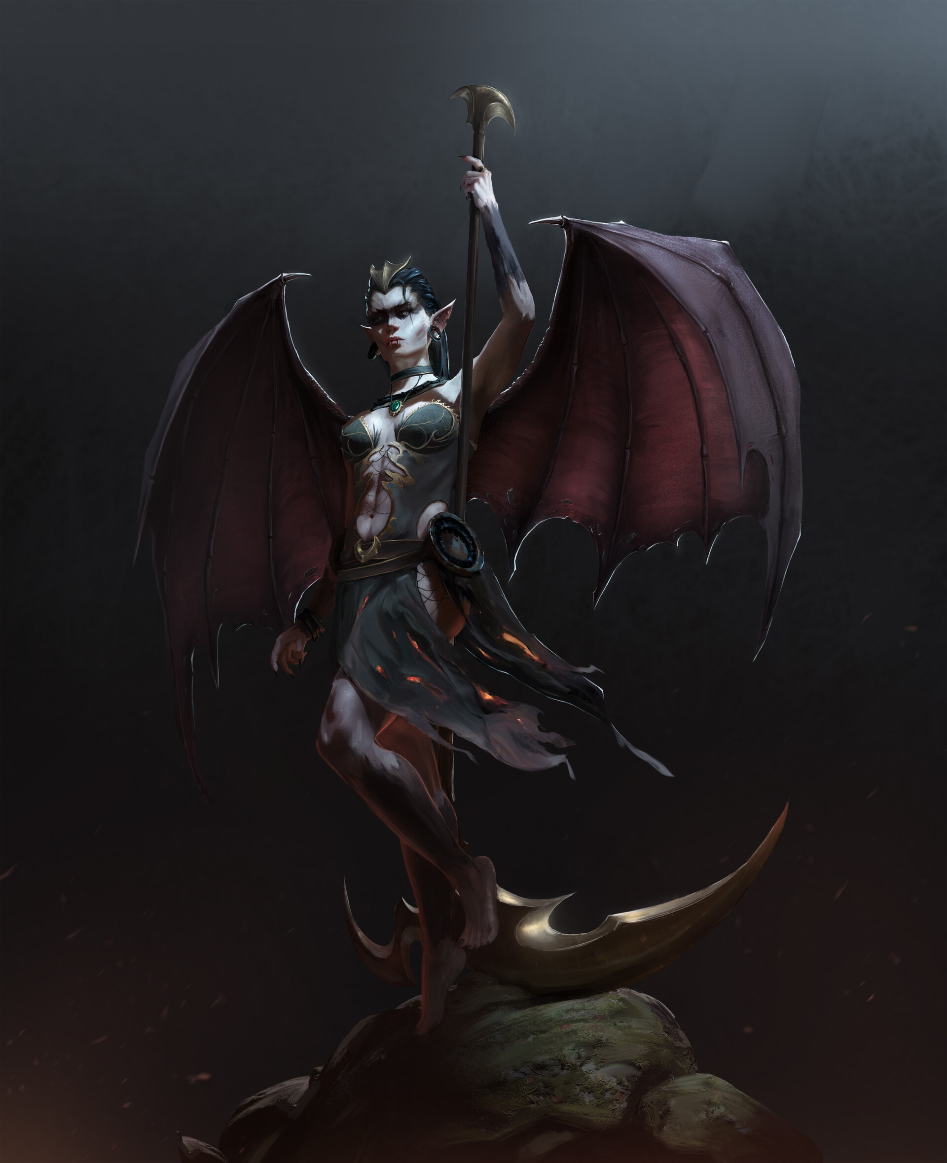 ArtStation - Camazotz Illustration