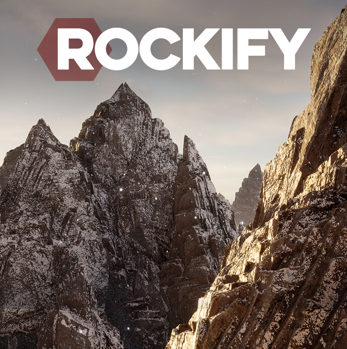 ArtStation - Rockify - Rock Generator Plugin for Blender
