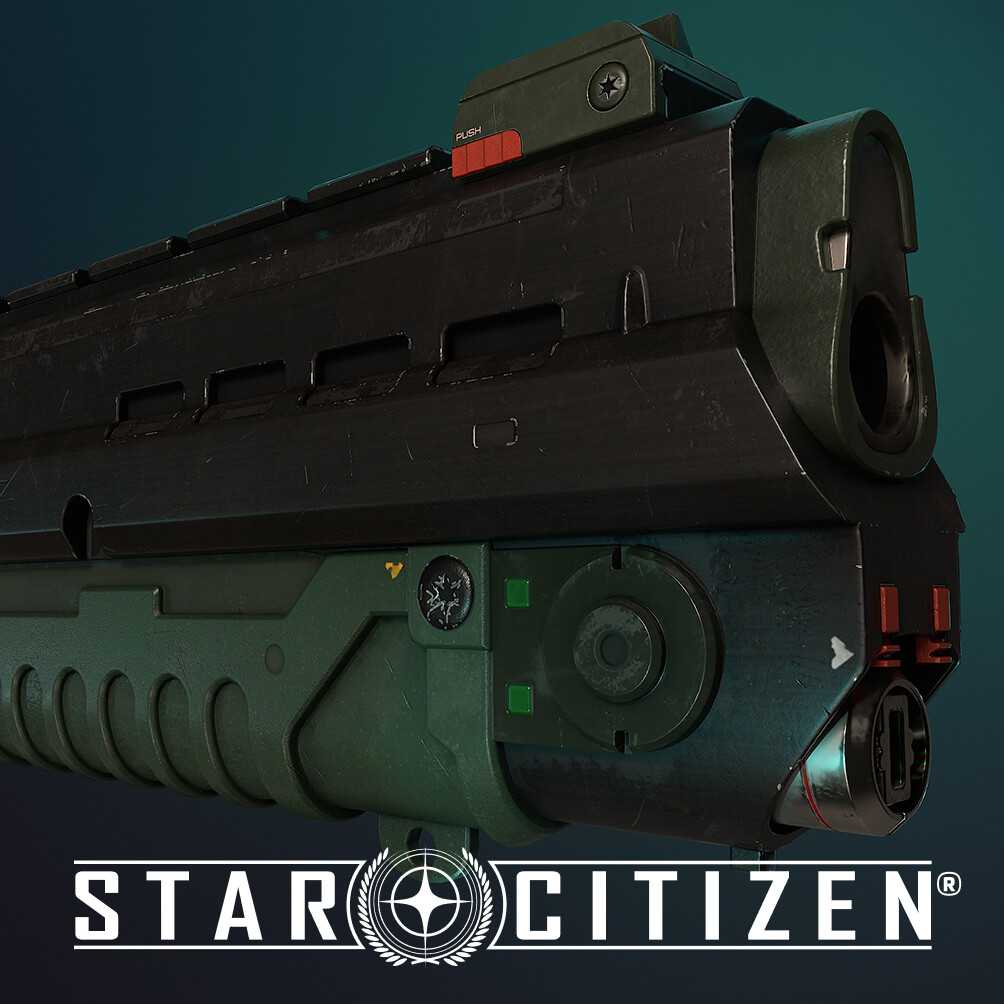 ArtStation Star Citizen Laser Shotgun fan art