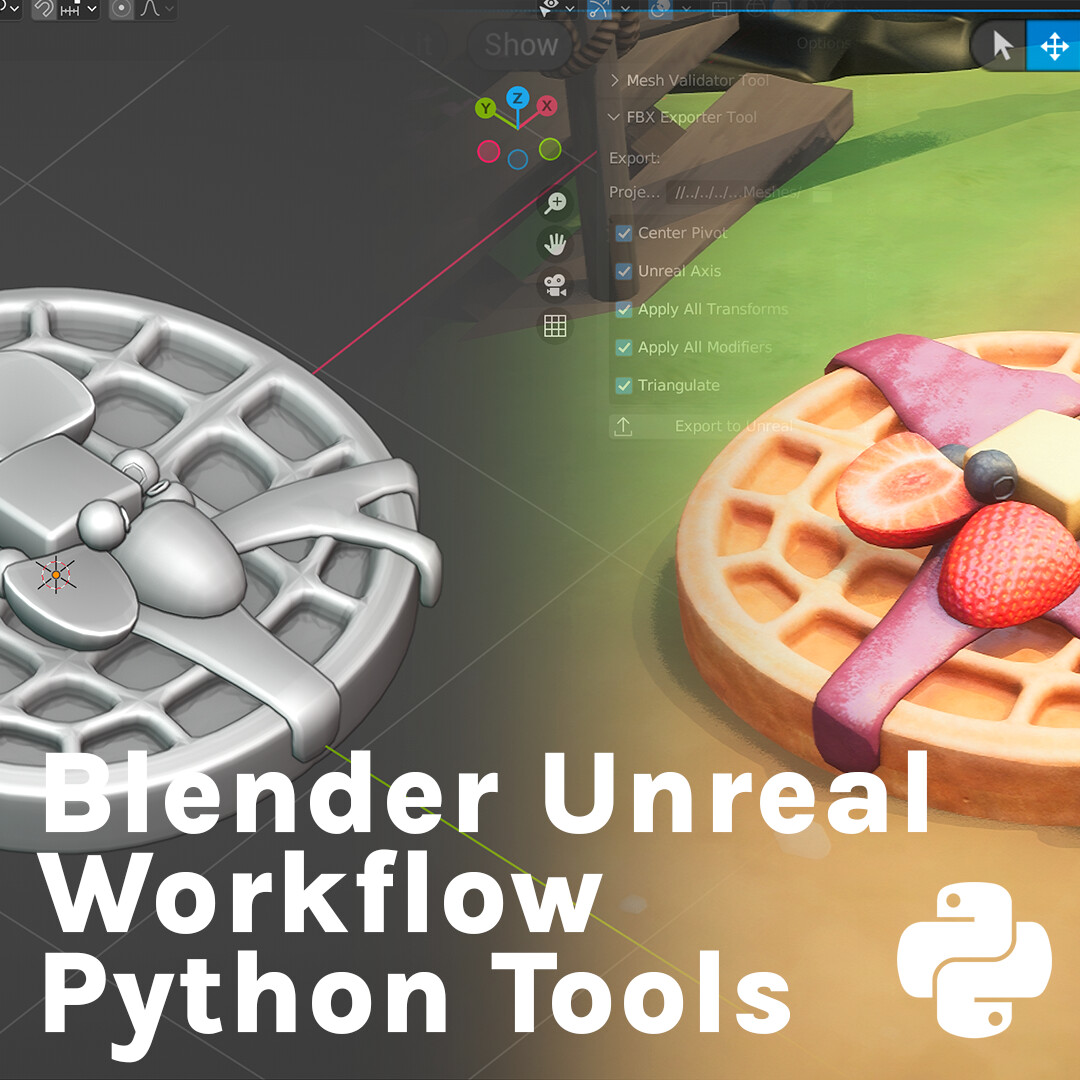Blender Unreal Workflow Python Tools