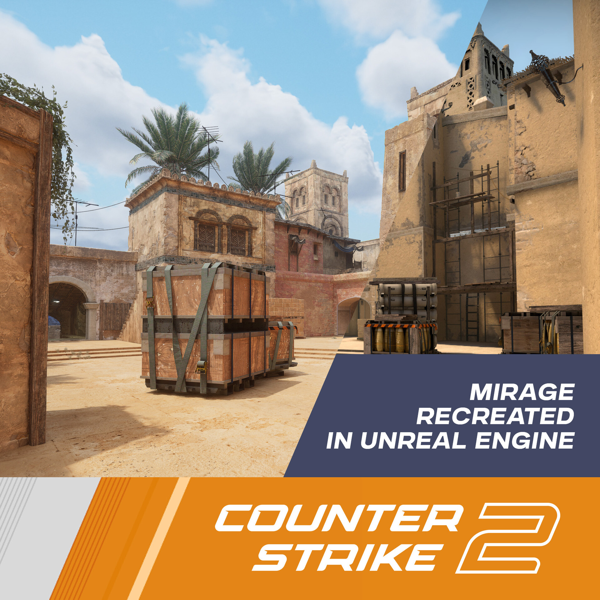 Vídeo] Comparação cinemática do Mirage no CS:GO e no Cs 2