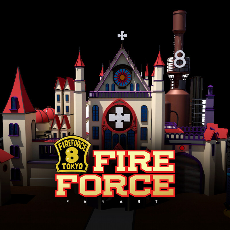ArtStation - Fire Force anime illustrations 2020