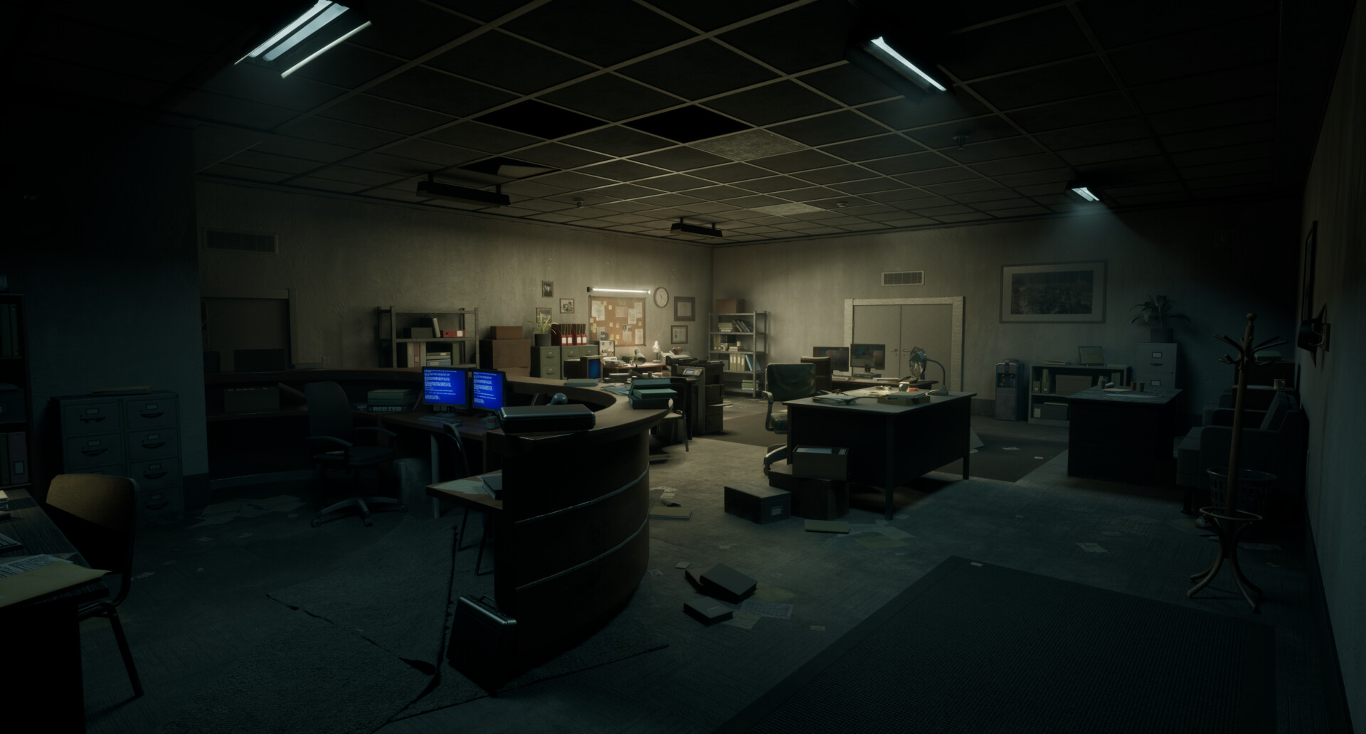 ArtStation - Police Office