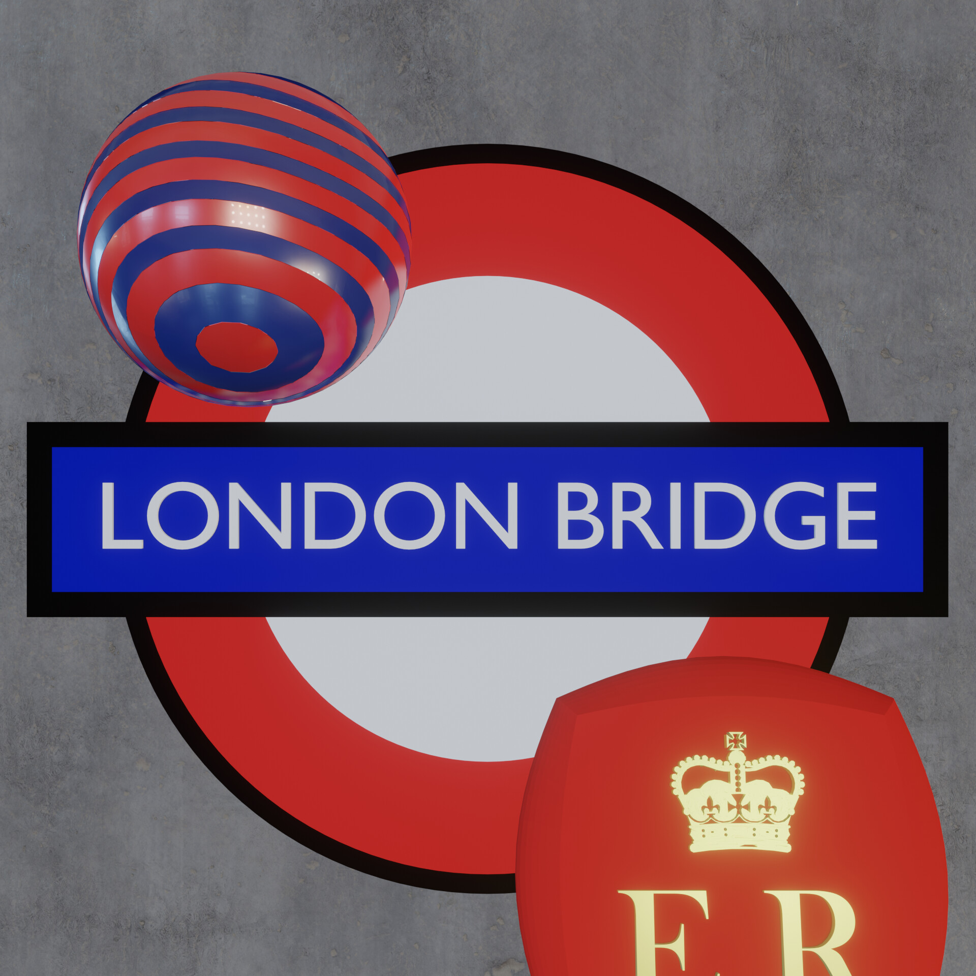 ArtStation - London sights animation