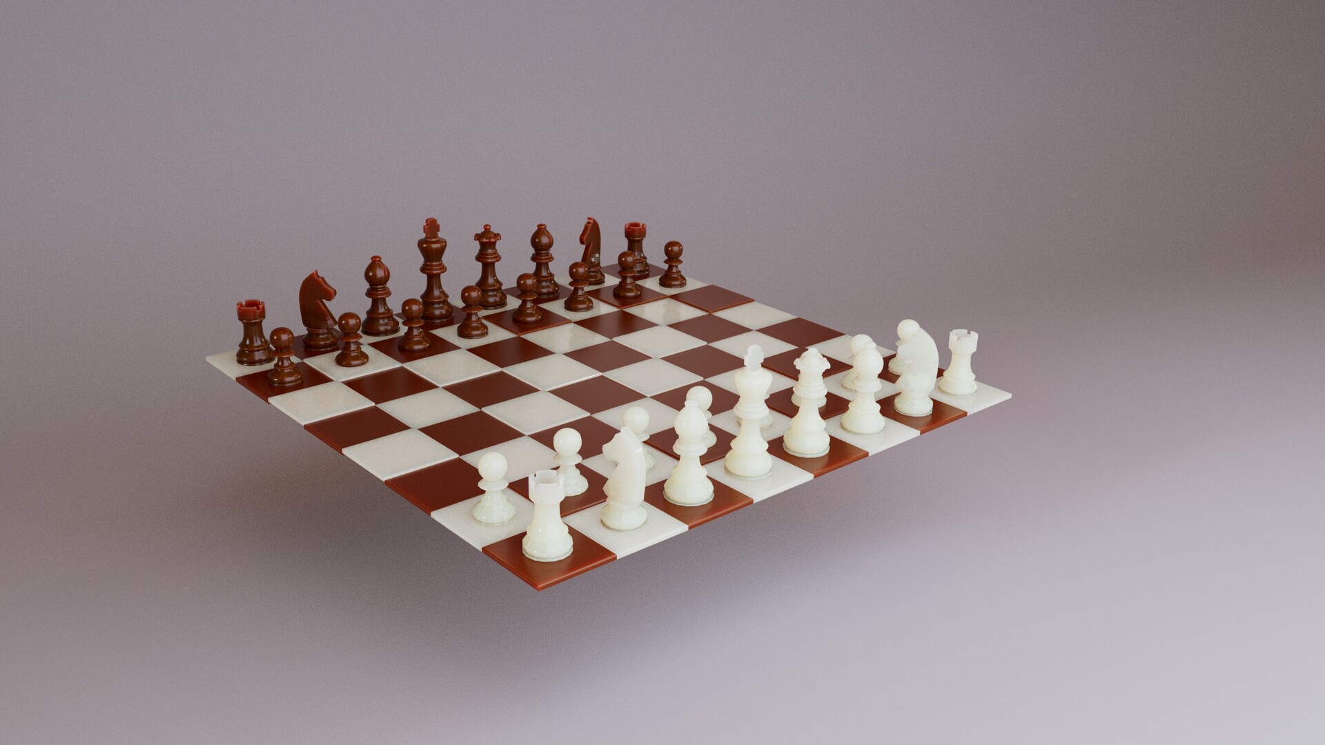 ArtStation - Chess Set