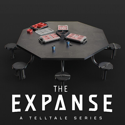 The Expanse - A Telltale Series - Mess Hall Props