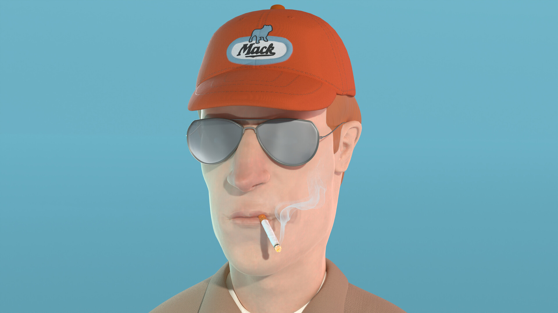 ArtStation - Dale Gribble Fan Art - King of the Hill