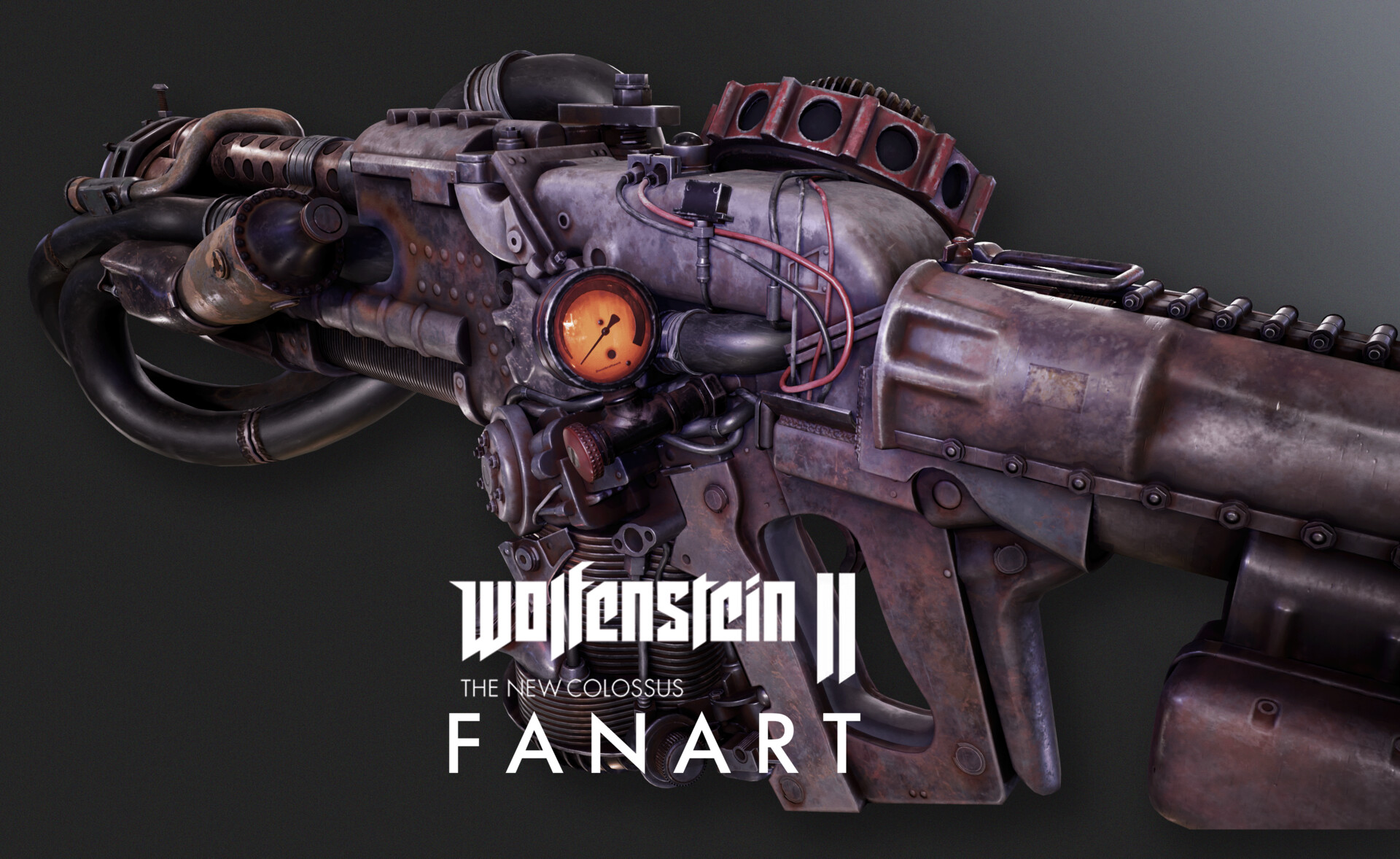 ArtStation - Dieselkraftwerk Wolfenstein Fanart