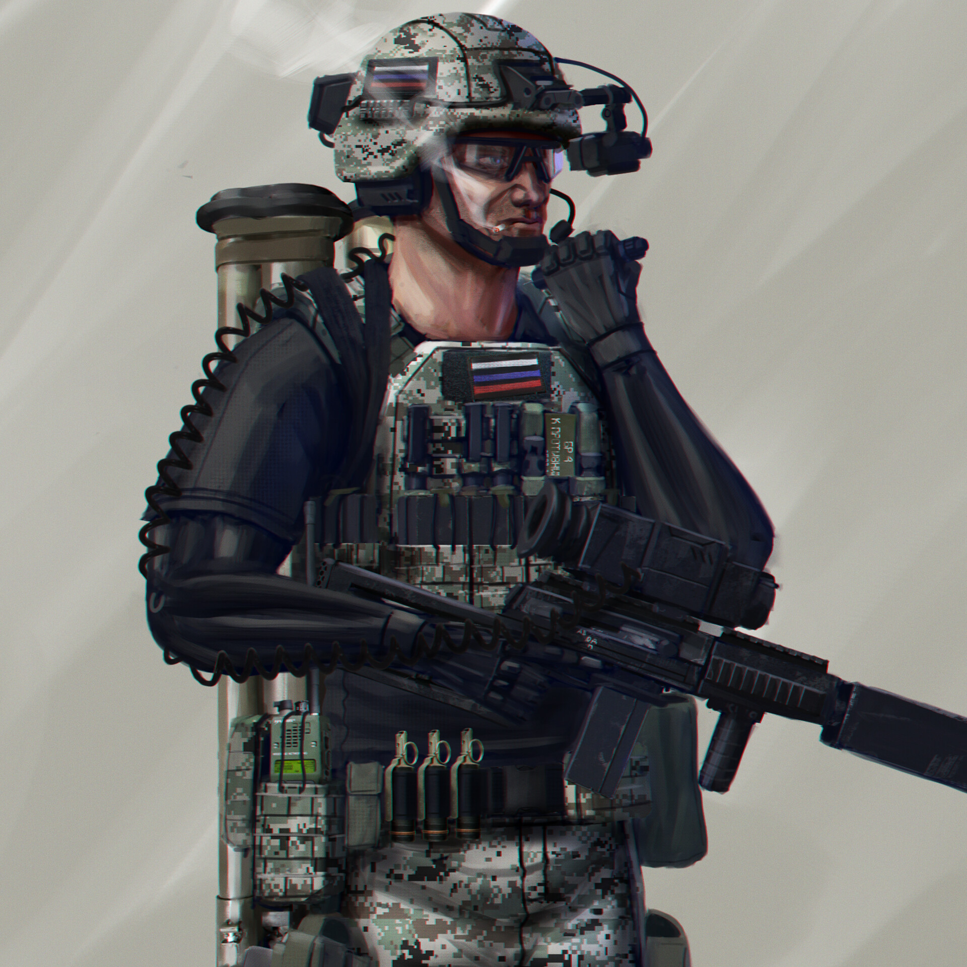 ArtStation - SSO cybernetic operator concept