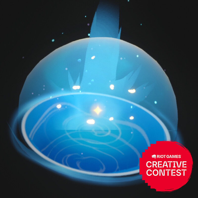 ArtStation - Bubble spell - Riot Games VFX Contest 2023