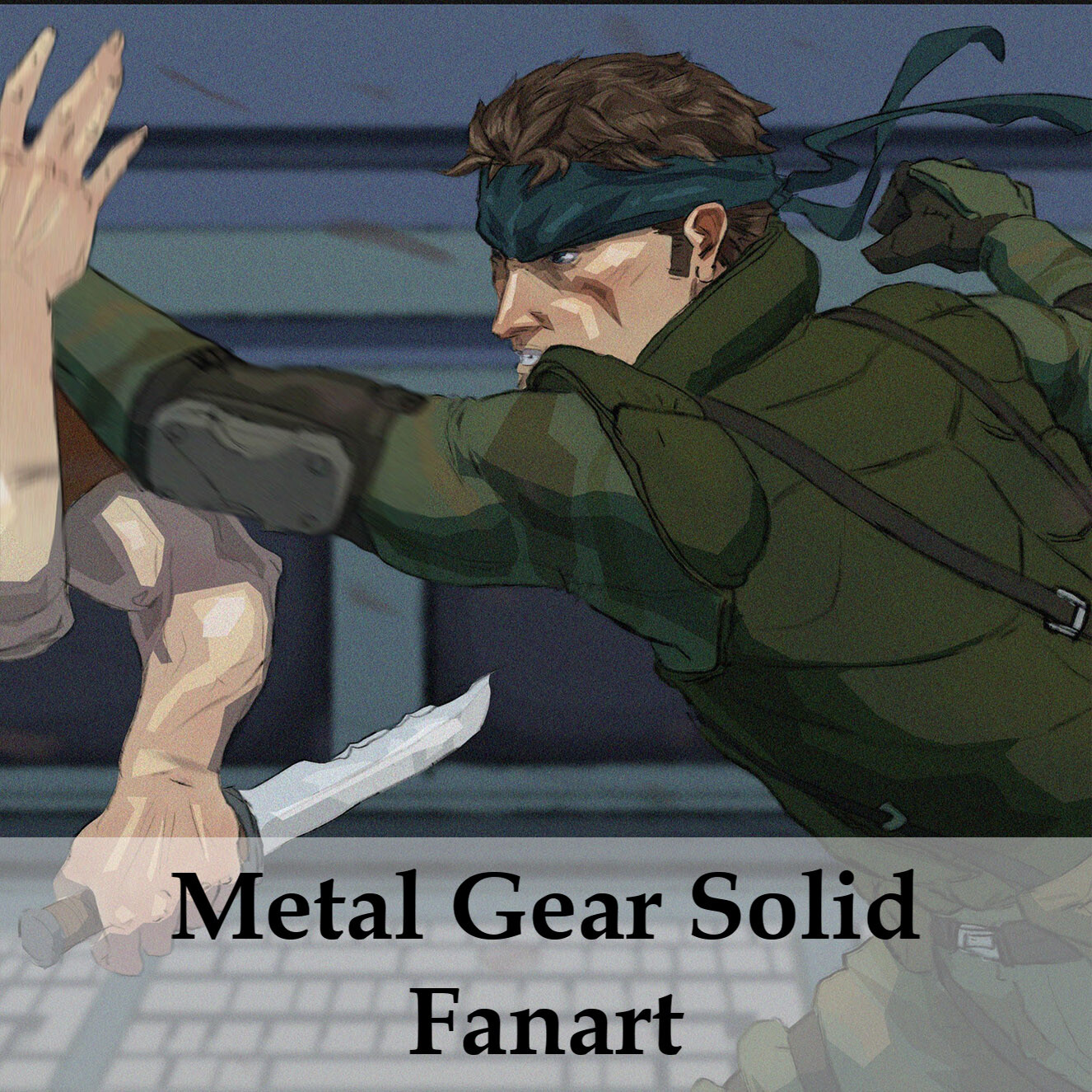 GRAY FOX FRANK JAEGAR [Metal Gear 2: Solid Snake]