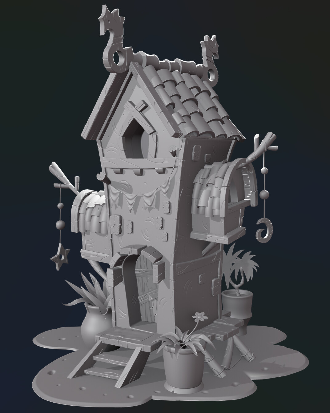 ArtStation - Stylized House